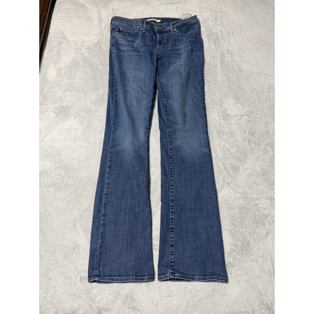Levi's 315 Shaping Bootcut Women's 31‎ Blue Medium Wash Denim Jeans 31x33.5